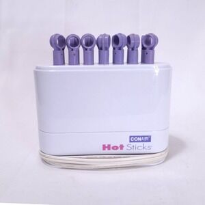 Conair Hot Sticks Heated Curler Set Electric Perm 14 Rollers Hair Styling Tested